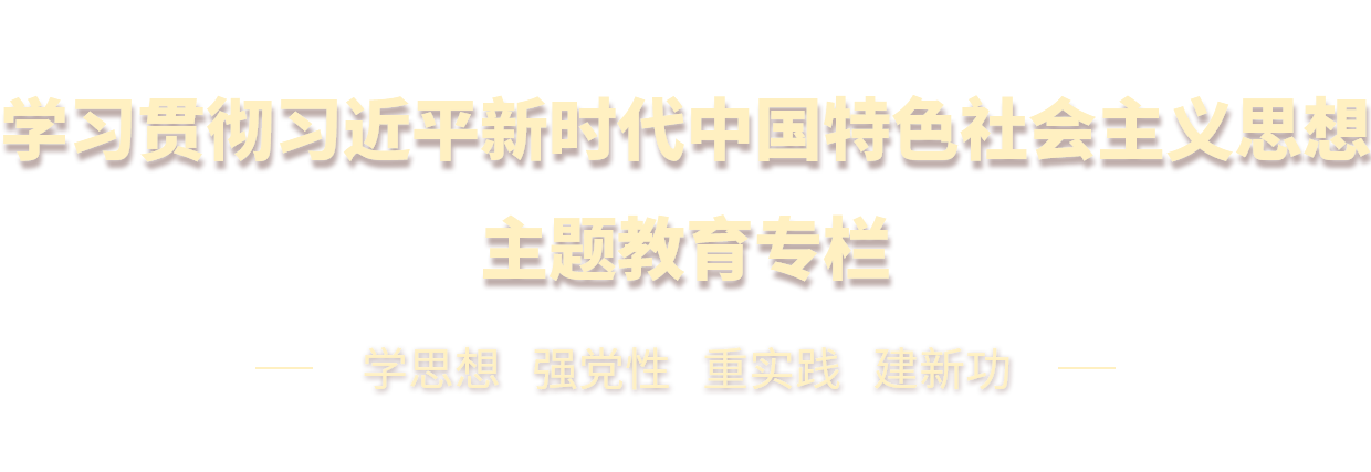 學(xué)習(xí)貫徹習(xí)近平新時(shí)代中國特色社會主義思想主題教育專欄
